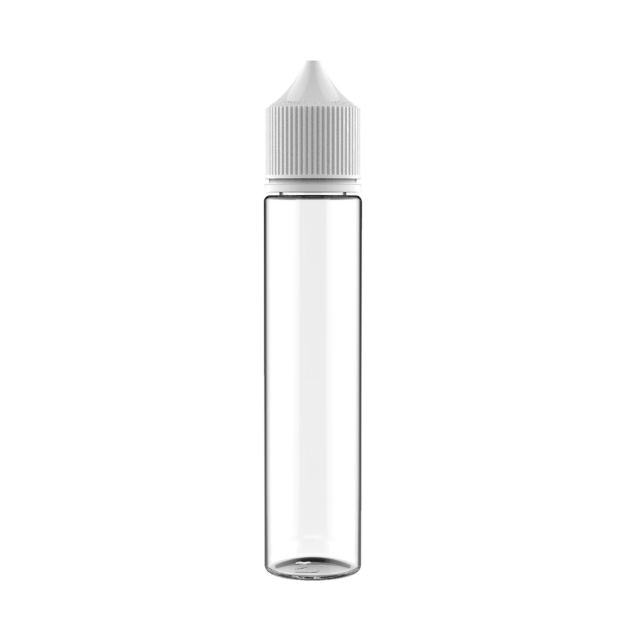 Chubby Gorilla - 75ML Unicorn Bottle - Clear Bottle / White Cap - V3 - Copackr.com