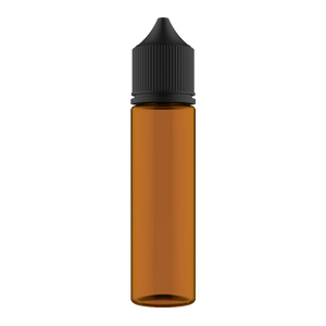 Chubby Gorilla - 60ML Unicorn Bottle - Amber Bottle / Black Cap - V3 - Copackr.com