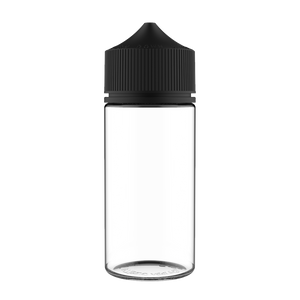 Chubby Gorilla - 100ML Unicorn Bottle - Clear Bottle / Black Cap - V3 - Copackr.com