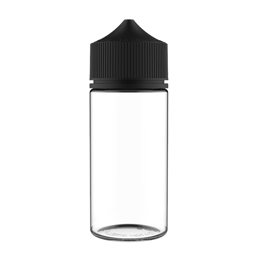 Chubby Gorilla - 75ML Stubby Unicorn Bottle - Clear Bottle / Black Cap - V3 - Copackr.com