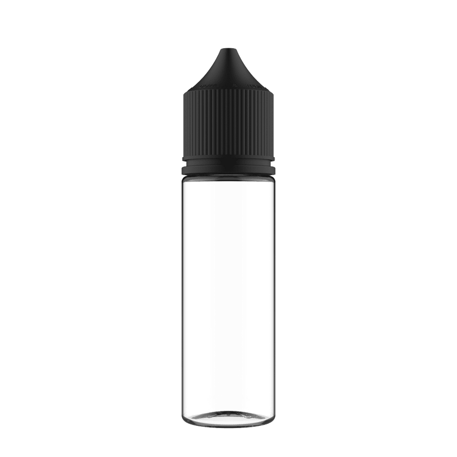 Chubby Gorilla - 50ML Unicorn Bottle - Clear Bottle / Black Cap - V3 - Copackr.com