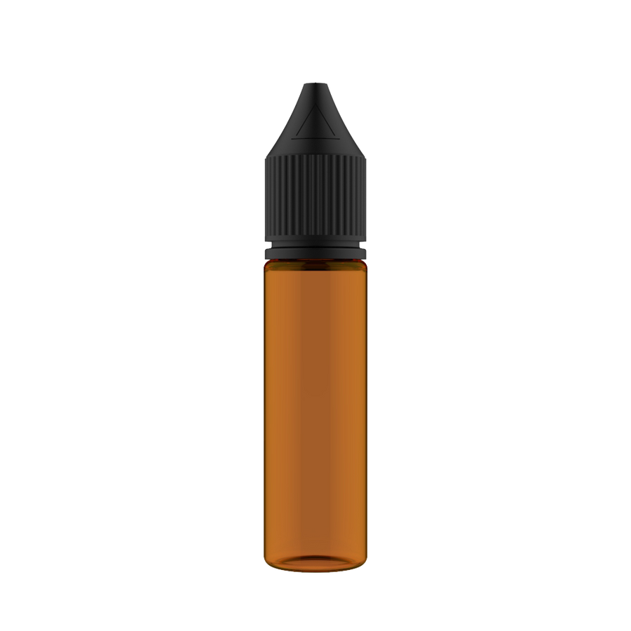 Chubby Gorilla - 20ML Unicorn Bottle - Amber Bottle / Black Cap - V3 - Copackr.com