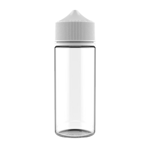 Chubby Gorilla - 120ML Unicorn Bottle - Clear Bottle / White Cap - V3 - Copackr.com