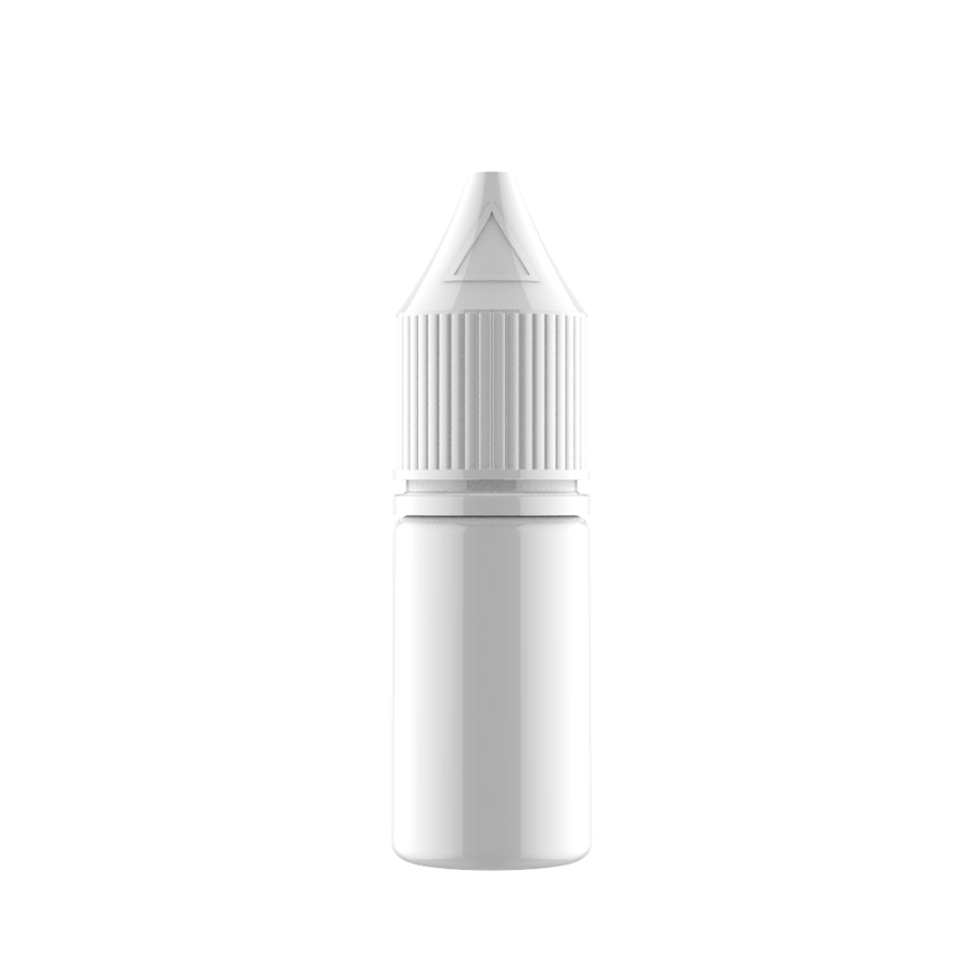 Chubby Gorilla - 10ML Unicorn Bottle - Solid White Bottle / White Cap - V3 - Copackr.com