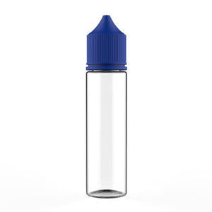 Chubby Gorilla - 60ML Unicorn Bottle - Clear Bottle / Blue Cap - V3 - Copackr.com