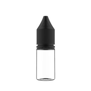 Chubby Gorilla - 10ML Unicorn Bottle - Clear Bottle / Black Cap - V3 - Copackr.com